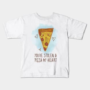 Pizza My Heart Kids T-Shirt